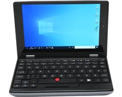 7 Inch Touch Screen Pocket Mini Laptop Win 10 Handheld PC met 12GB RAM en 256GB Opslag Dual Band WiFi Front Camera USB3.0 - Draagbare Computer Notebook met J4105 CPU (12G+256G EU-stekker)