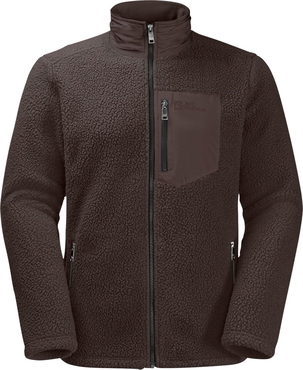 Jack Wolfskin Kingsway Fleece M 1709002-5138 Mannen Fleece Bruin