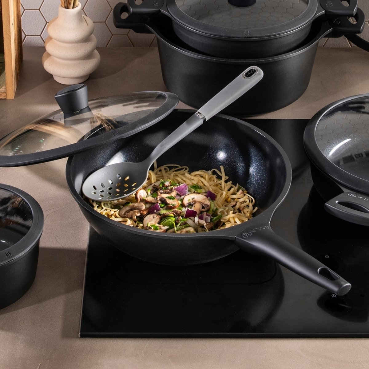 Sola Sola Ceramic Deluxe Wokpan - afbeelding 5