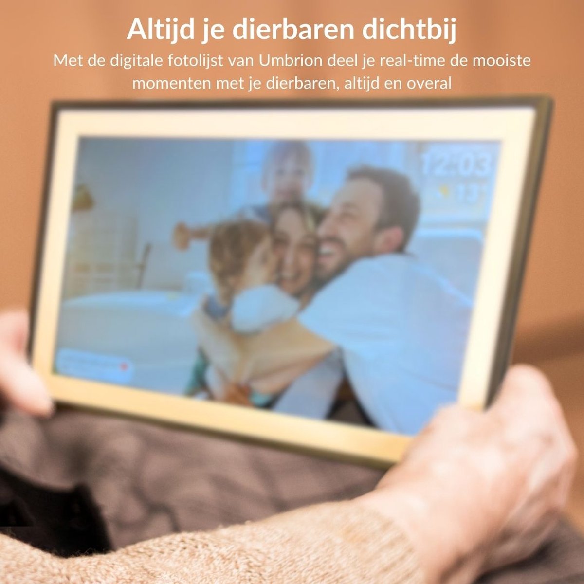 UMBRION digitale fotolijst - frameo - 15.6 inch - 32 GB thumbnail 6
