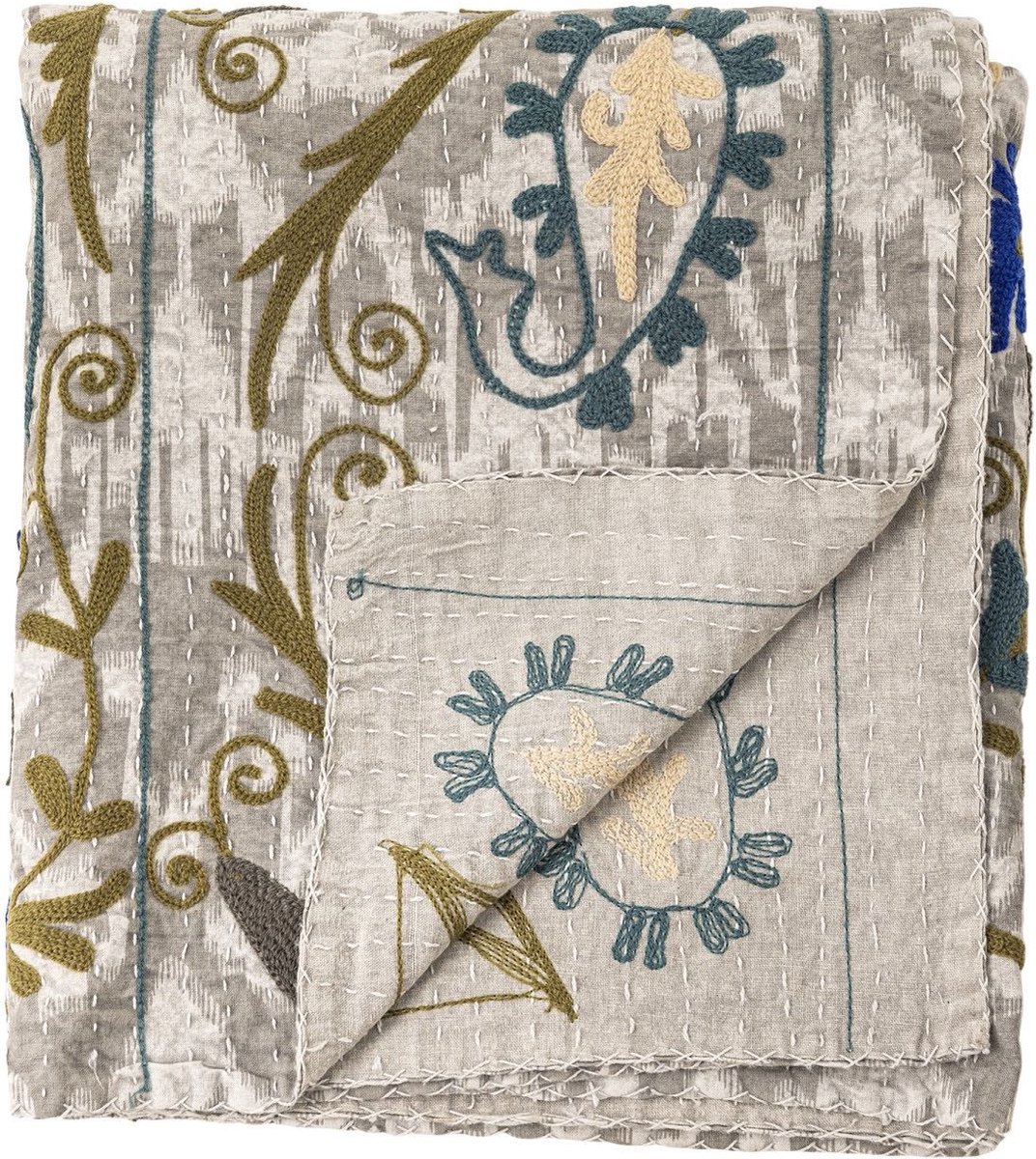 Plaid Larisa blauw – 130 x 0,5 x 150 cm