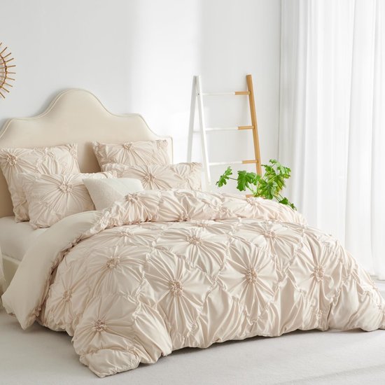 Utopia Bedding Beddengoedset met kingsize bed - 4-delig beddengoed - geborsteld microvezel - krimp- en kleurbestendig - gemakkelijk te onderhouden (kingsize, salie