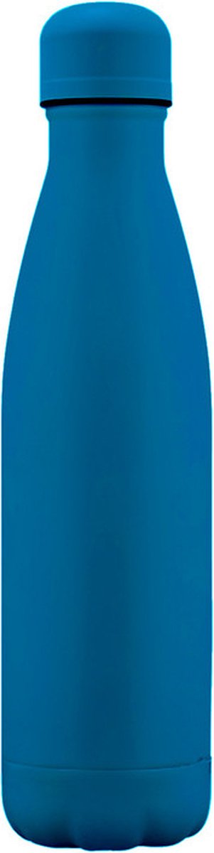Köpke RVS drinkfles - 75cl - Blauw - RVS Drinkfles - Waterflessen