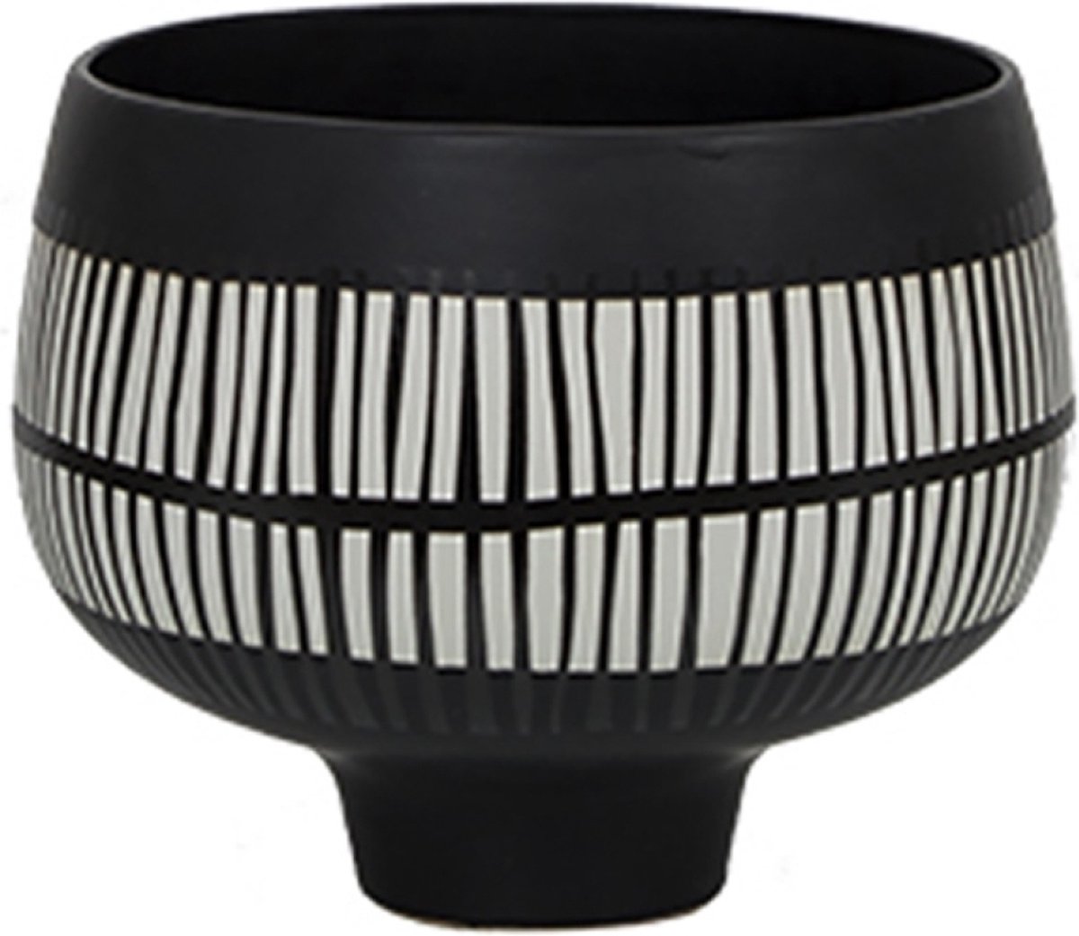 OHNO - Woonaccessoires - Elche Vaas - Zwart
