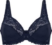 Hunkemöller Niet-voorgevormde beugel bh Diva Blauw D80