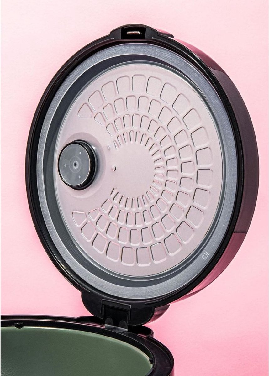 White-Label® Rijstkoker met Stomer - Multicooker - Rice Cooker - Zwart en Grijs thumbnail 6