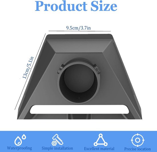 Adaptador de tubería Starlink Gen 3, soporte para Ecuador | Ubuy Adaptador de tubería Starlink Gen 3, soporte para Ecuador | Ubuy