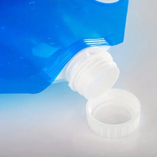 Dutchers® Watercontainer - * - Waterzak - Opvouwbaar - Handig Meenemen - Bewaren - Noodrantsoen - Watertank - Jerrycan - 10 Liter - BPA-Vrij van Dutchers — afbeelding 4