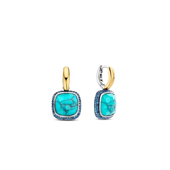 Boucles d'oreilles TI SENTO 7968TQ - Boucles d'oreilles femme en argent