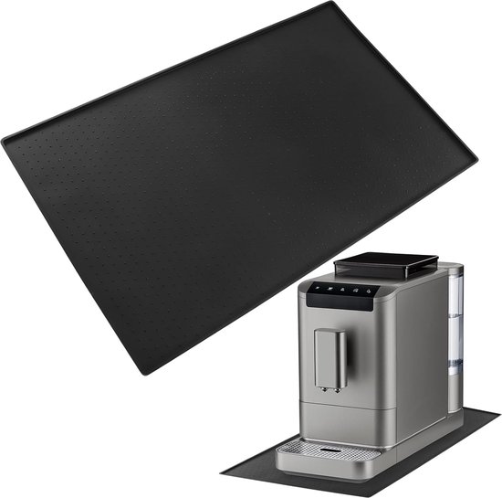 Siliconen mat koffiemachine, 40x60cm verhoogde randen mat