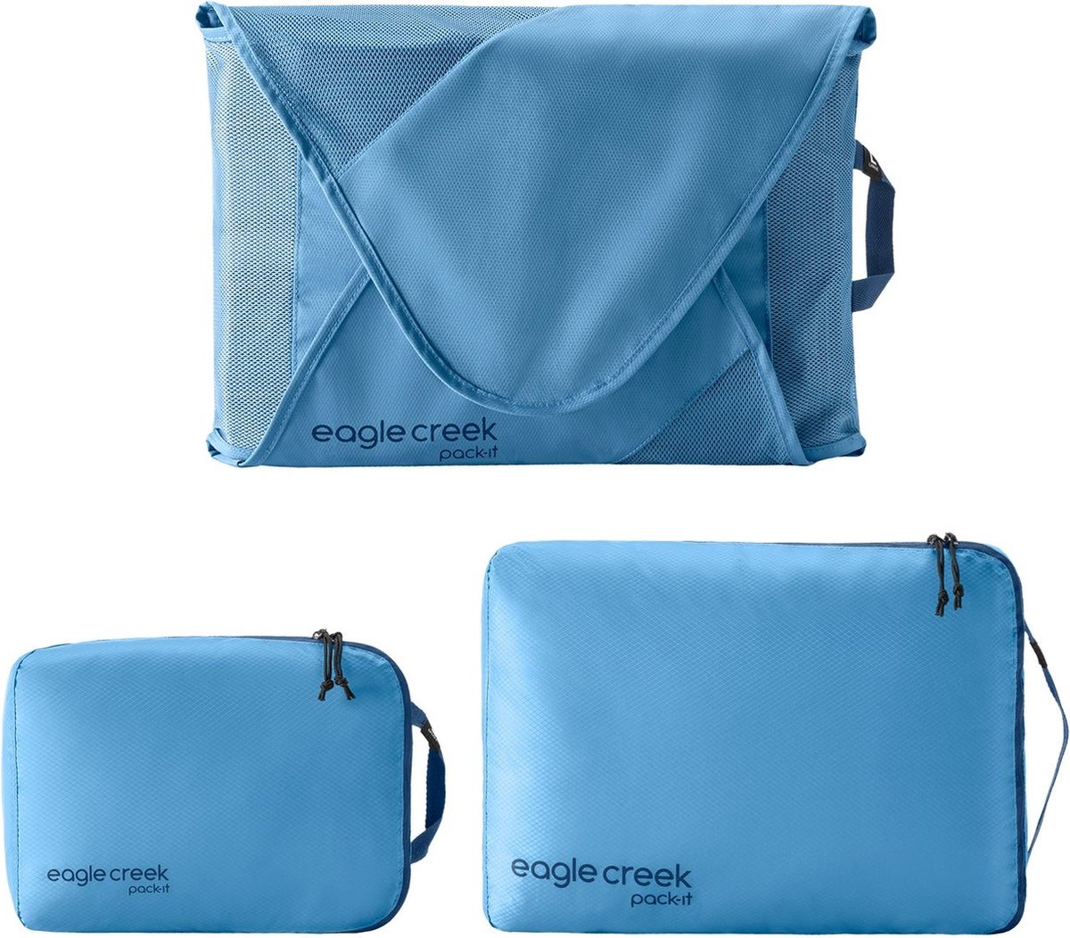 Eagle Creek Pack-It Starter Set - 13L - Blue Dawn