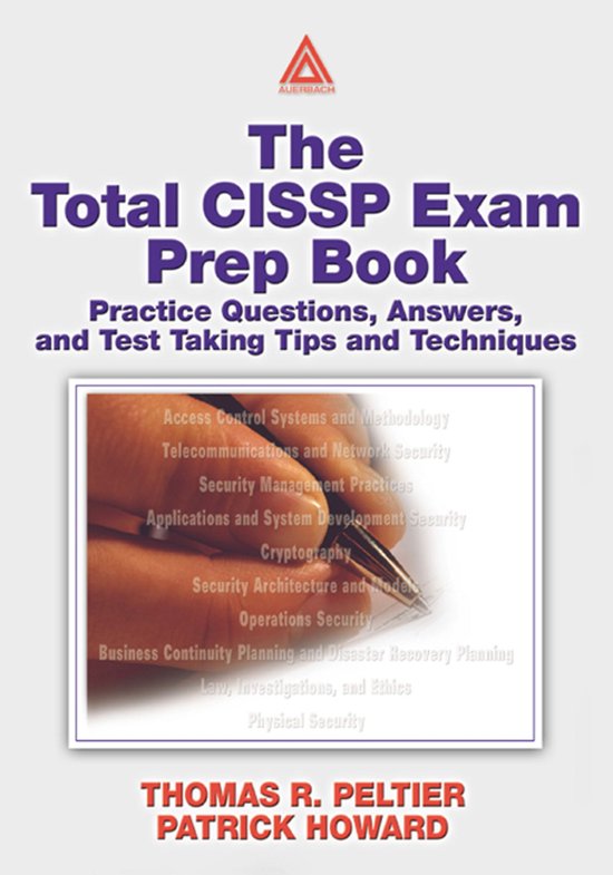 The Total CISSP Exam Prep Book - cover