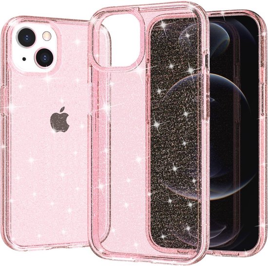 Coque iPhone 15 - Coverup Glitter TPU Back Cover - Or Gold