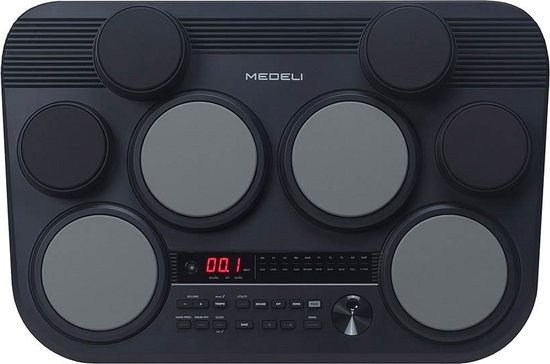 Medeli DD225 table drum met 8 pads