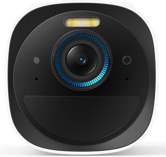 eufy Security S330 Buitencamera's - 2 Pack met HomeBase 3 - Outdoorcam set - 4K Ultra HD-resolutie - Ge�ntegreerd zonnepaneel - Compatibel met Apple HomeKit, Alexa en Google Assistant