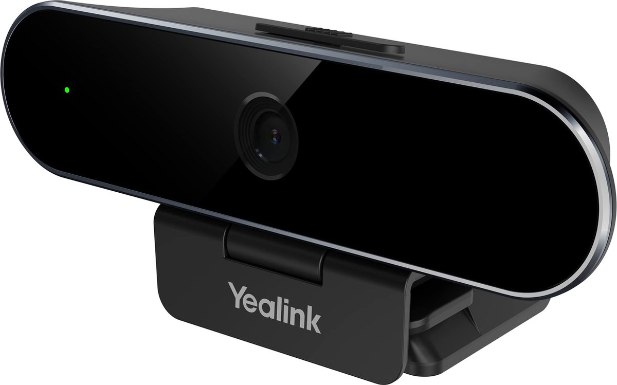 Yealink 1306010 webcam 5 MP USB 2.0 Zwart