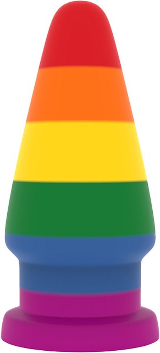 Lovetoy - Rainbow Pride - Buttplug - 15 cm