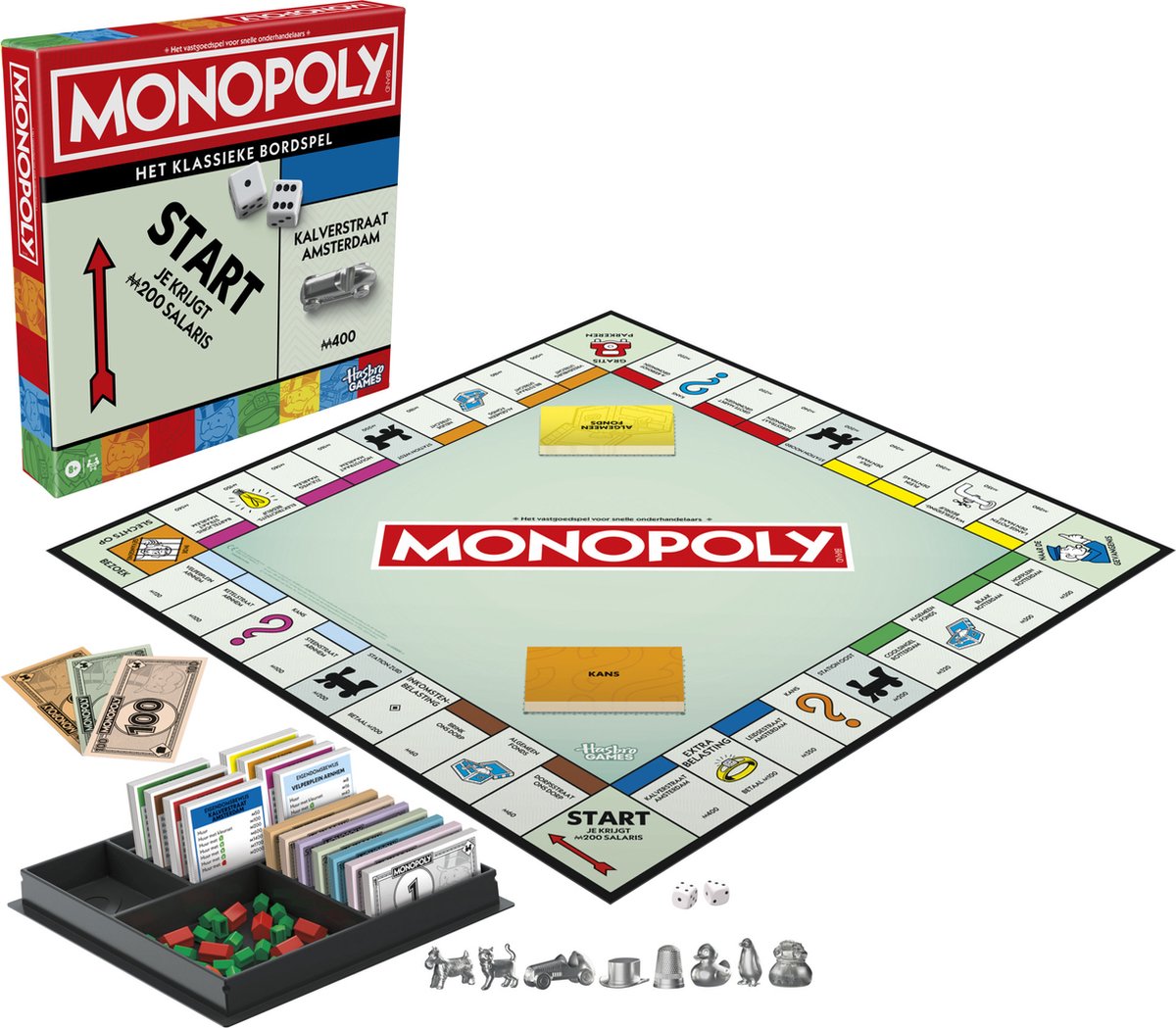 Monopoly Classic Bordspel Vernieuwde editie - NL Editie - Gezelschapsspel — afbeelding 8