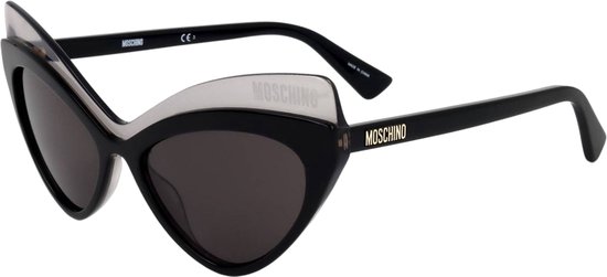 Moschino MOS080/S 08A Zonnebril - Dames - Zwart — afbeelding 3