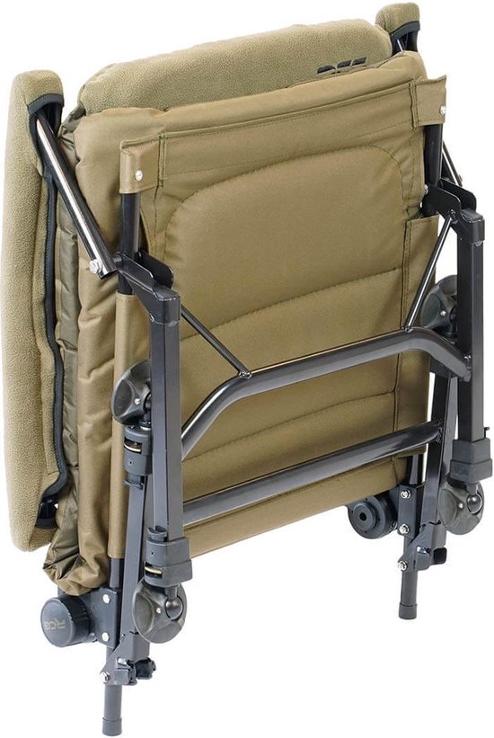 RCG Comfort Wide Chair - Olijfgroen - Inklapbaar - Brede zitting - Verstelbare poten — afbeelding 4