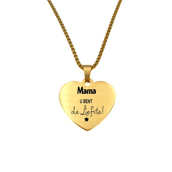 Only faith Gepersonaliseerde naamketting voor vrouwen