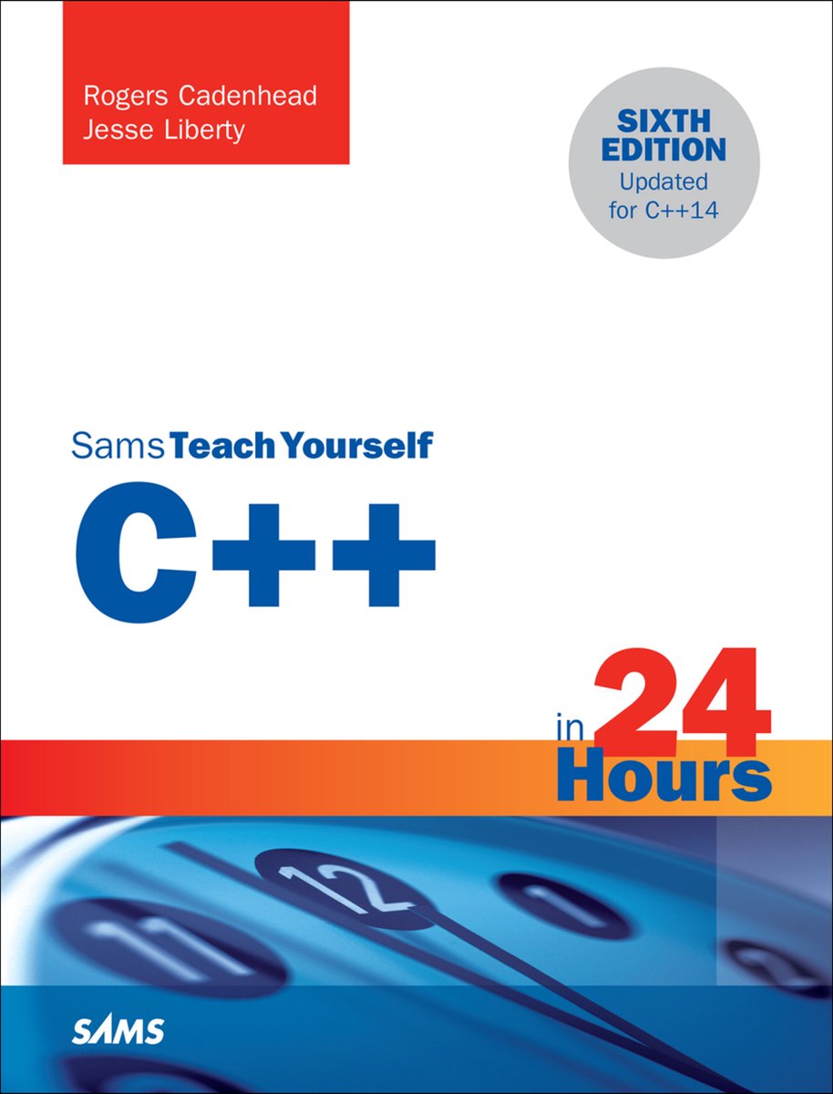 Omslag van C++ In 24 Hours Sams Teach Yourself