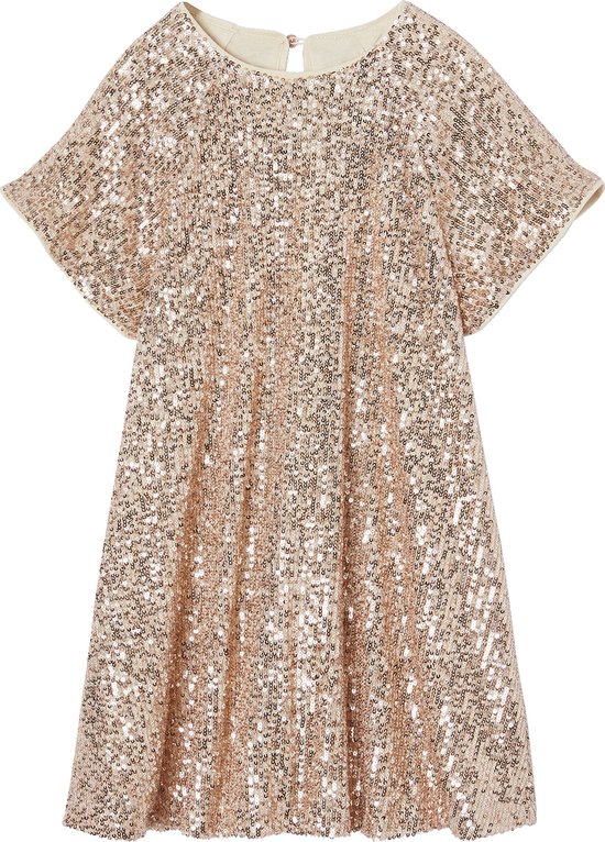 Vertbaudet Robe de fête à sequins fille