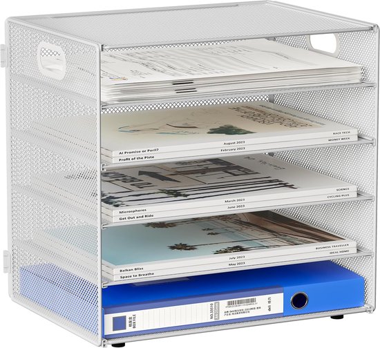 6-gaats Metalen Kantoorbindmiddel Accessoire Voor Het Organiseren Van Documenten