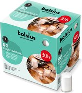 Bol.com Bolsius - Horeca Relight - Navulling - 64/52 - 80 stuks per verpakking - Transparant aanbieding