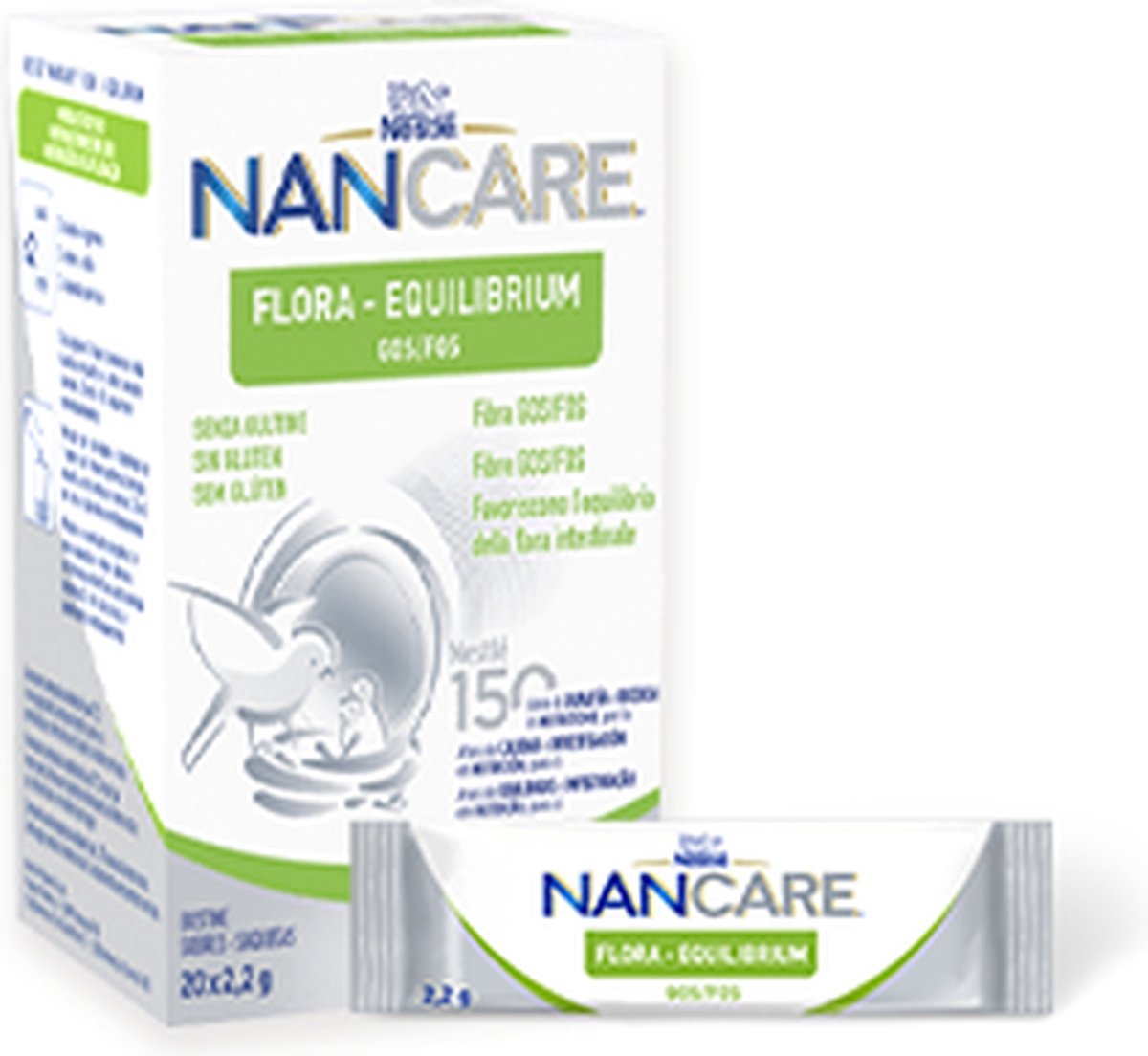 Nestle Nestlé Nancare Flora Equilibrium 20X 2,2g
