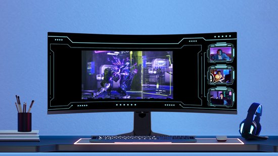 TCL 34R83Q Ecran PC Gamer Incurvé 34'' MiniLED – Neuf Sous Bloc