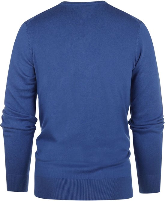 Steppin' Out Trui Cotton Cashmere Kobaltblauw - Maat 3XL - Heren - Pullovers