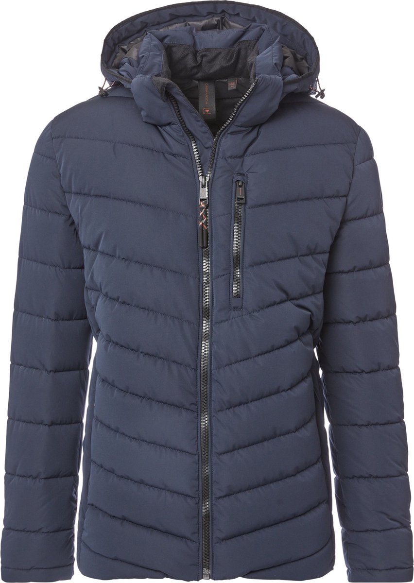 CASAMODA Jas Hooded Puffer Navy - Maat XL - Heren - Winterjassen