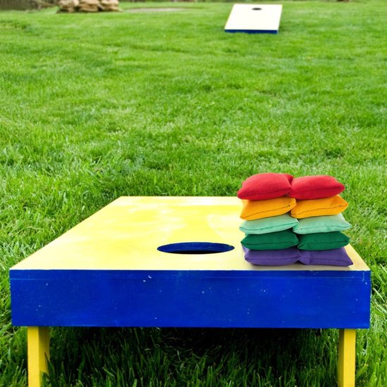 Mme. Set de jeu de lancer de sacs de haricots de la collection Jones - 24 pièces pour Enfants et Adultes