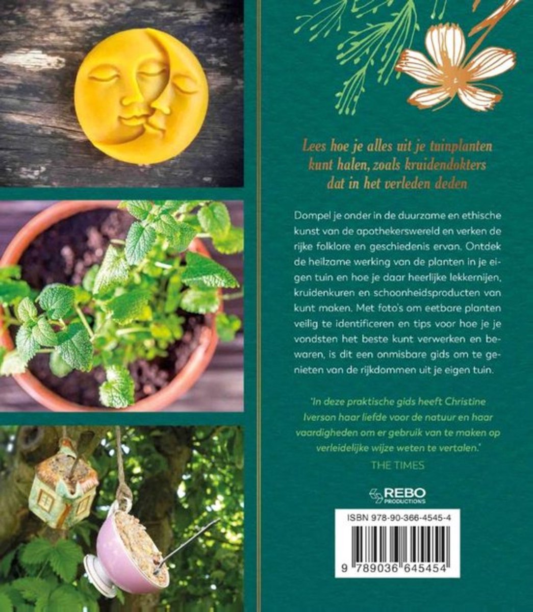 De tuinapotheek - back cover