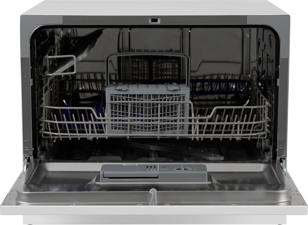 Tomado TDW5501W - Mini vaatwasser - Kleine vaatwasser - Vrijstaand - 6 couverts - 5 programma's - Energieklasse D - Wit — afbeelding 7