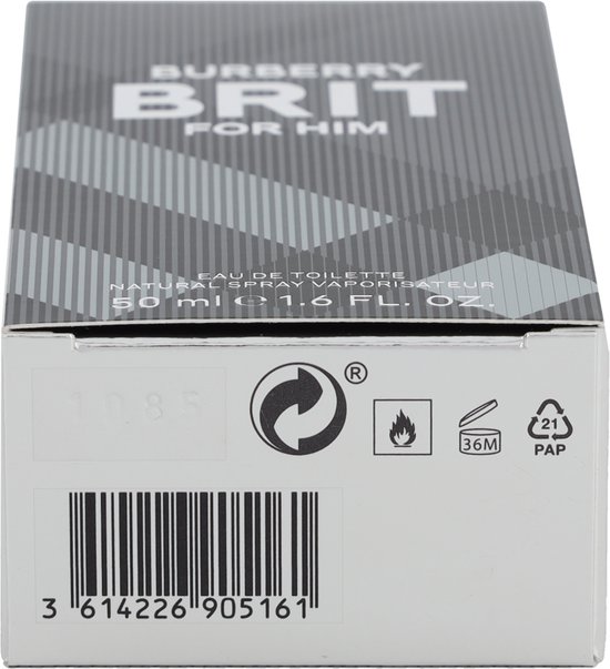 Burberry Brit 50 ml Eau de Toilette - Herenparfum