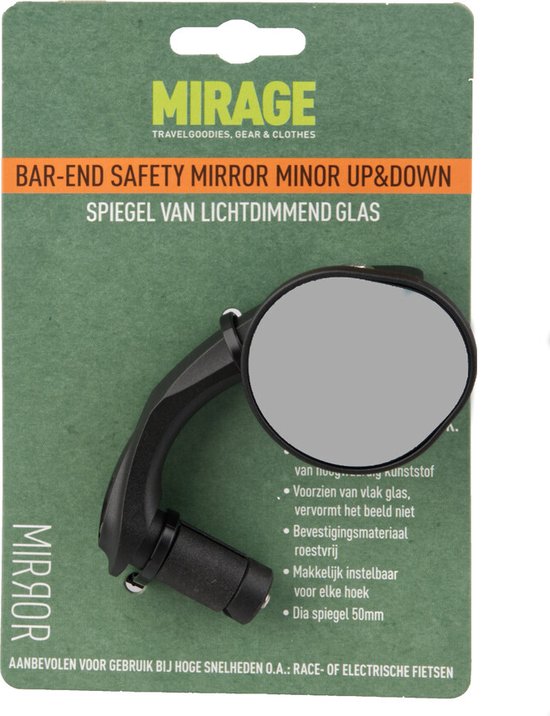 Miroir porteur de mirage Minor haut et bas sur carte | bol