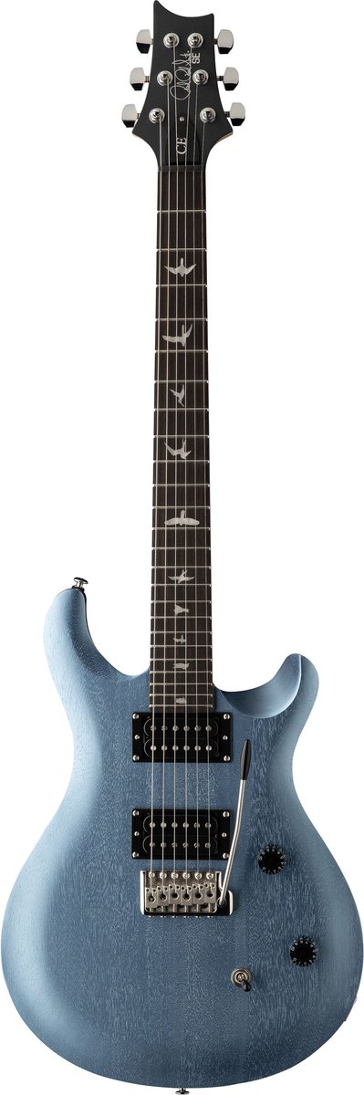 PRS SE CE24 Standard Satin Ice Blue Metallic - Elektrische gitaar