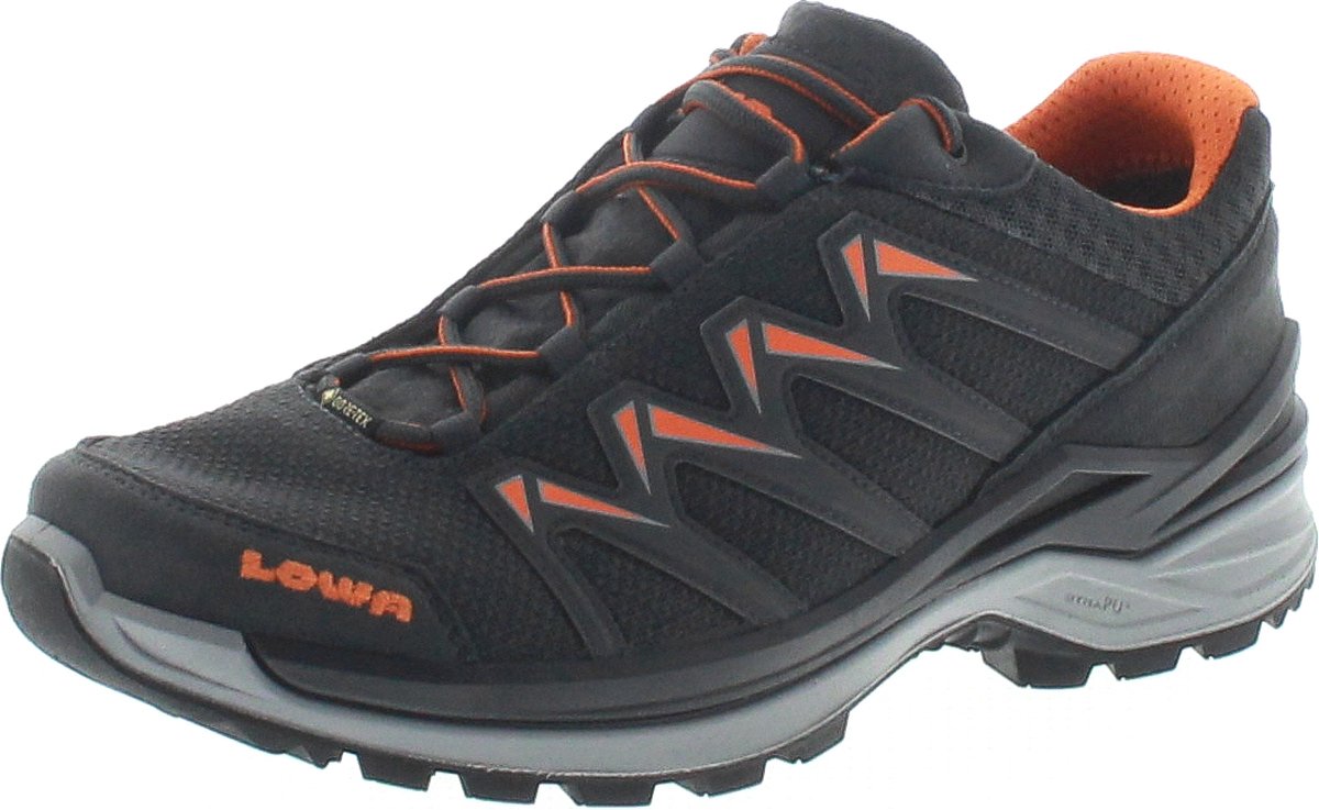 Lowa Innox Pro GTX Lo Wandelschoenen Heren Graphite 41 Oranje