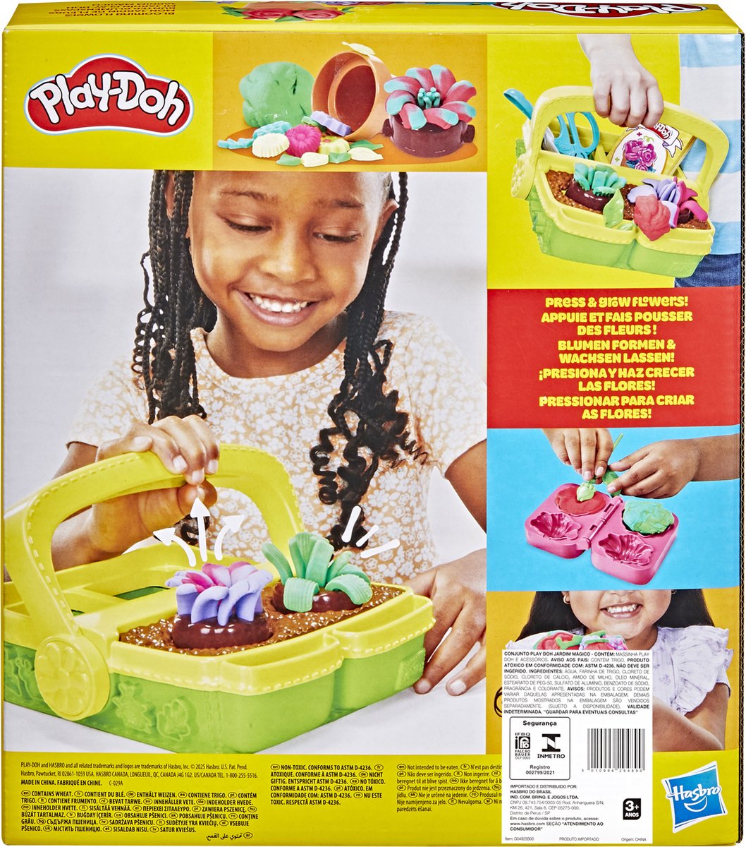 Play-Doh Bloeiende Bloemen Speelset - Boetseerklei - Inclusief 5 Play-Doh potjes — afbeelding 8