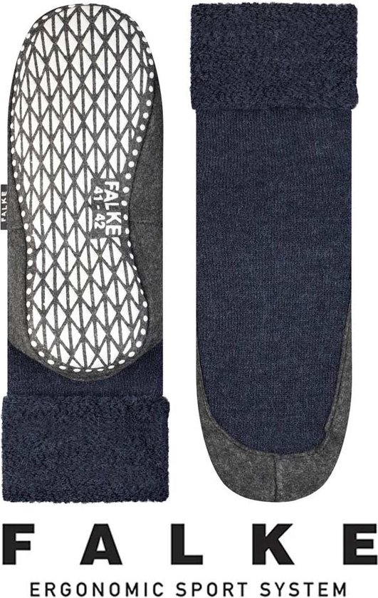 Chaussettes maison FALKE Cosyshoe pour homme - Bleu foncé - Taille 43-44