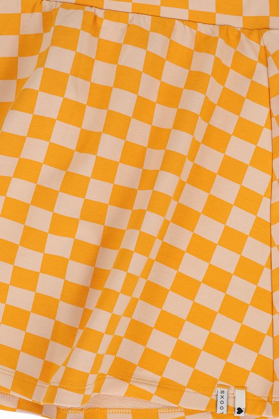 LOOXS Little 2412-7748-774 Rok Filles - Taille 92 - Jaune en 95% Cotton 5% élasthanne
