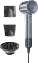 Laifen Swift Special High Speed Fohn met diffuser - Zilverblauw - Haardroger met ionische technologie - 3 warmtestanden
