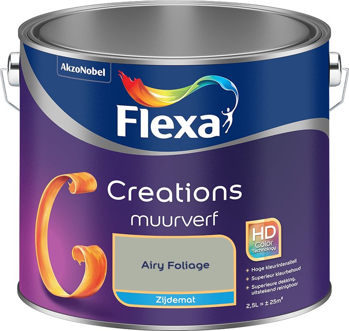Flexa Creations Muurverf Zijdemat Airy Foliage 2,5 L