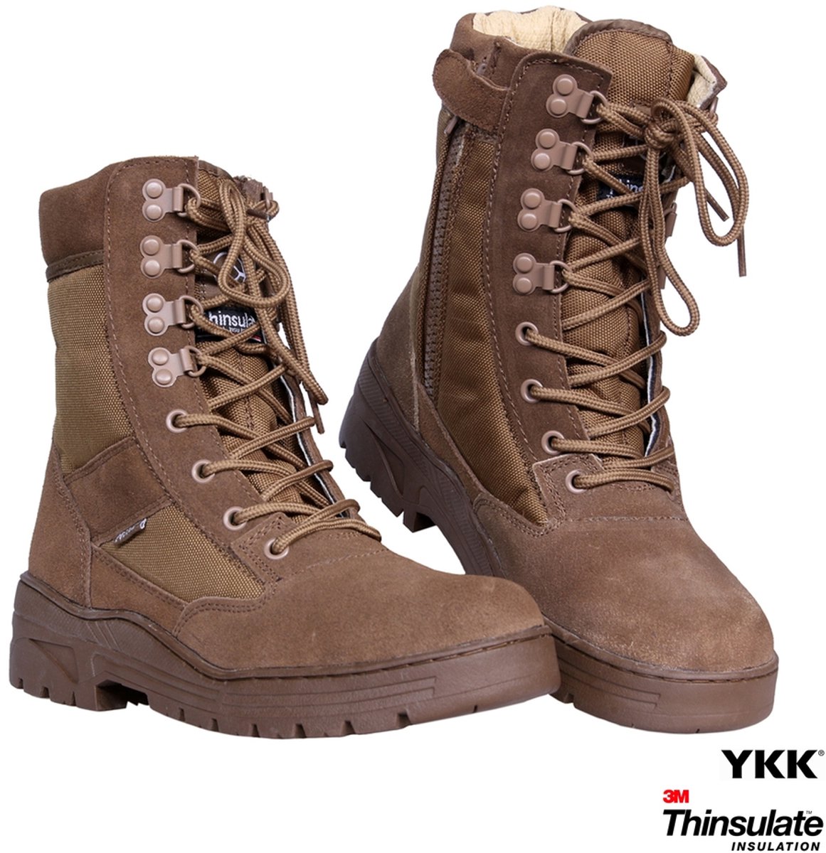 Fostex Sniper Boots Side-Zip Coyote Bruin