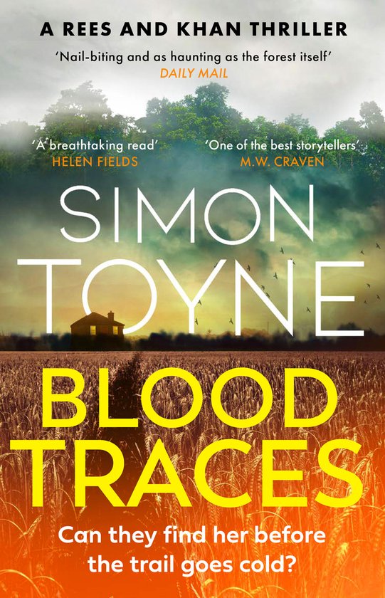 Rees and Khan thriller- Blood Traces - cover