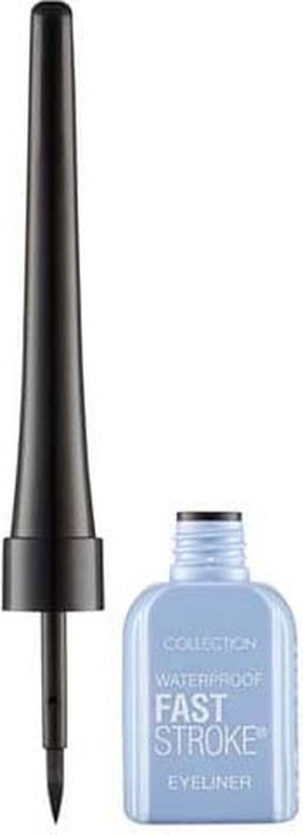 Collection Eyeliner Fast Stroke Eyeliner - Voor super volume - Extra krul - Black Waterproof