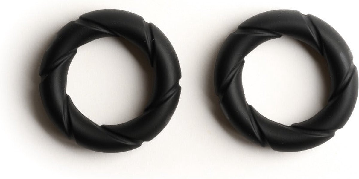Sport Fucker - Ready Rings - 2 stuks - Zwart