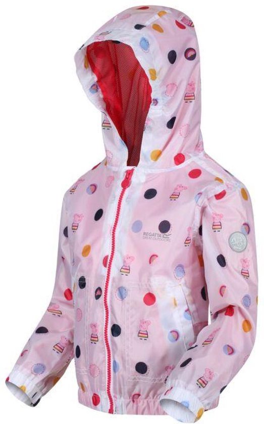 Regatta Bagley Packaway Waterdichte Jas voor kinderen/Kinderen (Zwart
